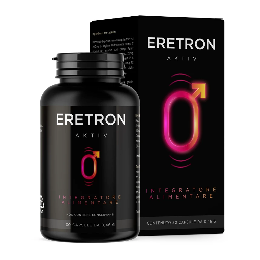 Eretron Aktiv — Integratore alimentare in capsule